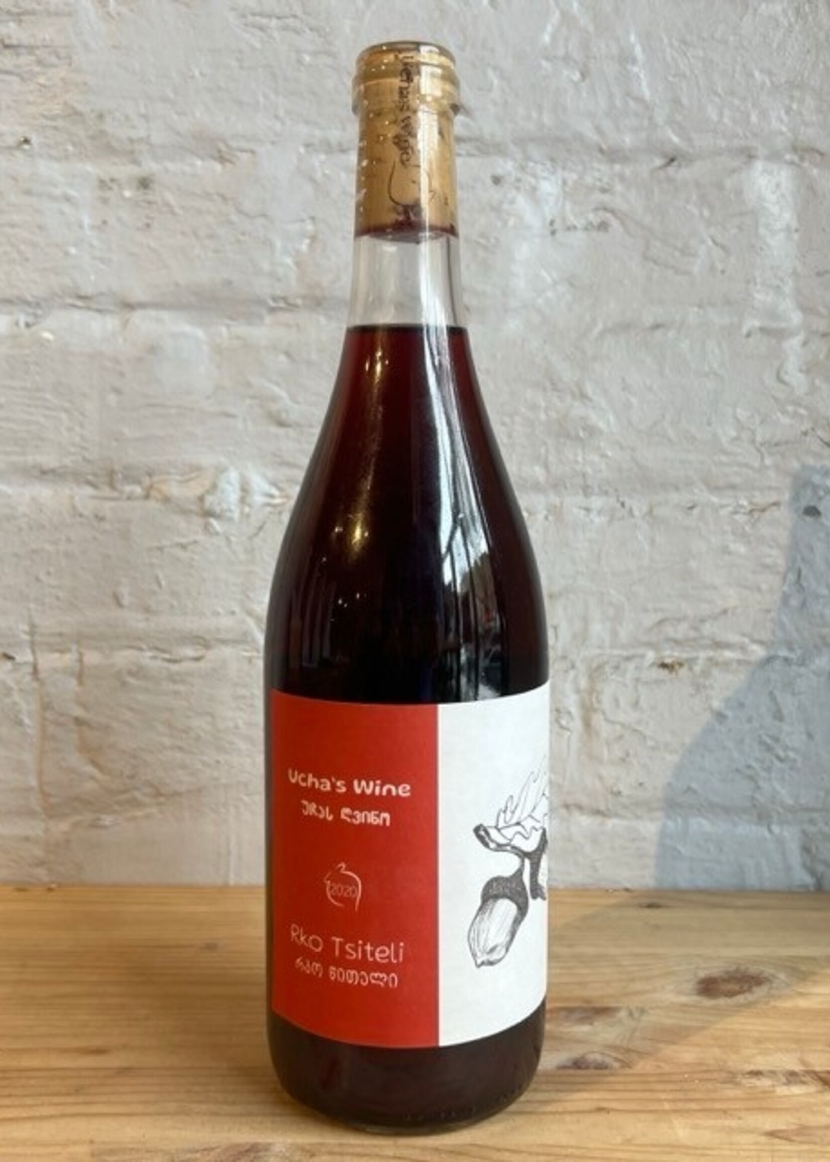Wine 2020 Ucha's Wine Rko Tsiteli - Imereti, Georgia (750ml)