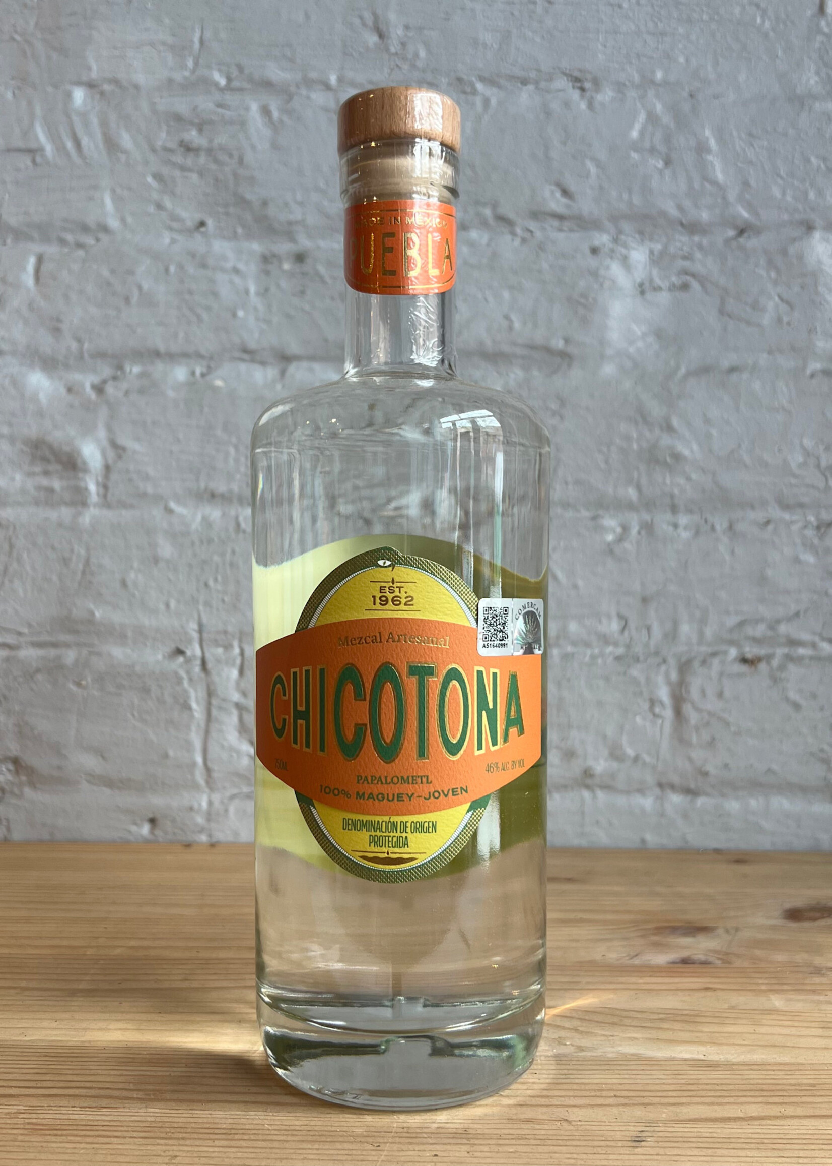 Chicotona Papalometl Mezcal Agave Potatorum - Puebla, Mexico (750ml)