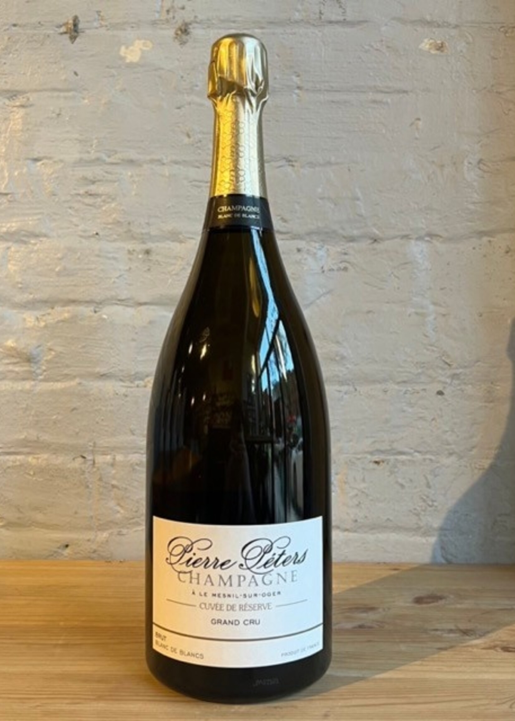 Wine NV Pierre Peters Cuvee de Reserve  Grand Cru Brut Blanc de Blancs - Le Mesnil-sur-Oger, Champagne, France (1.5Ltr Magnum)