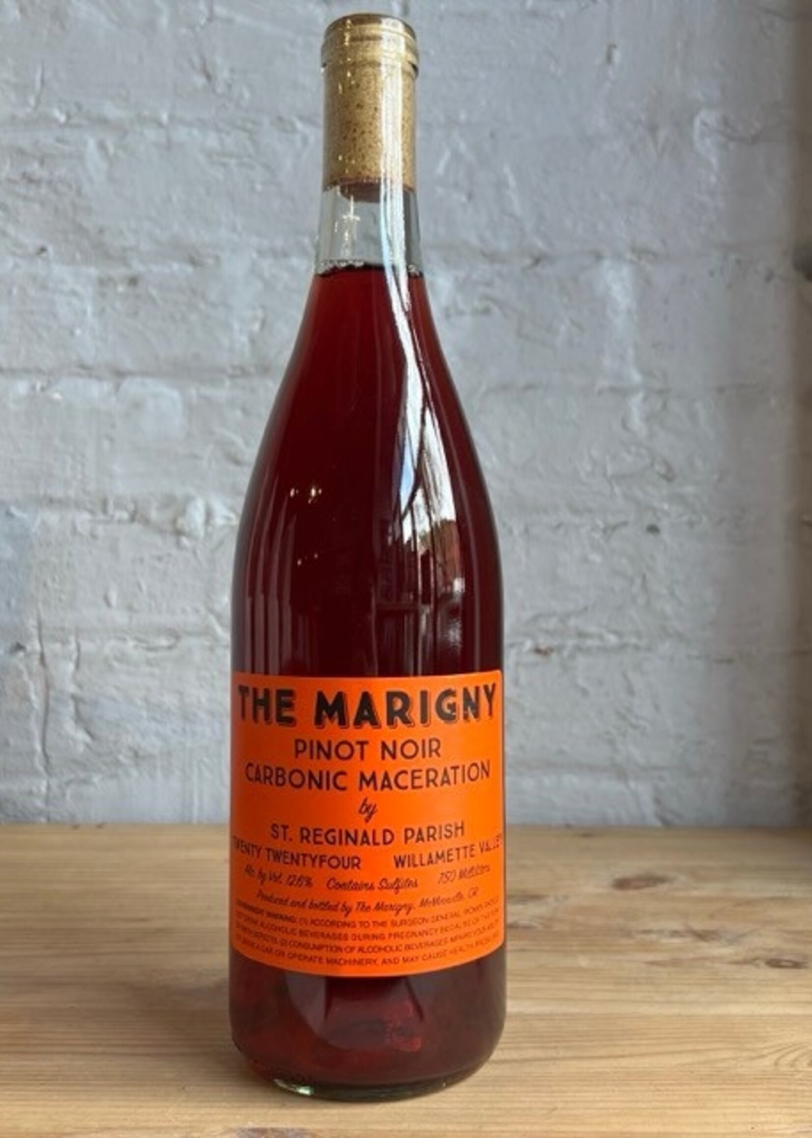 Wine 2024 St. Reginald Parish The Marigny Pinot Noir Carbonic Maceration - Willamette Valley,  Oregon (750ml)