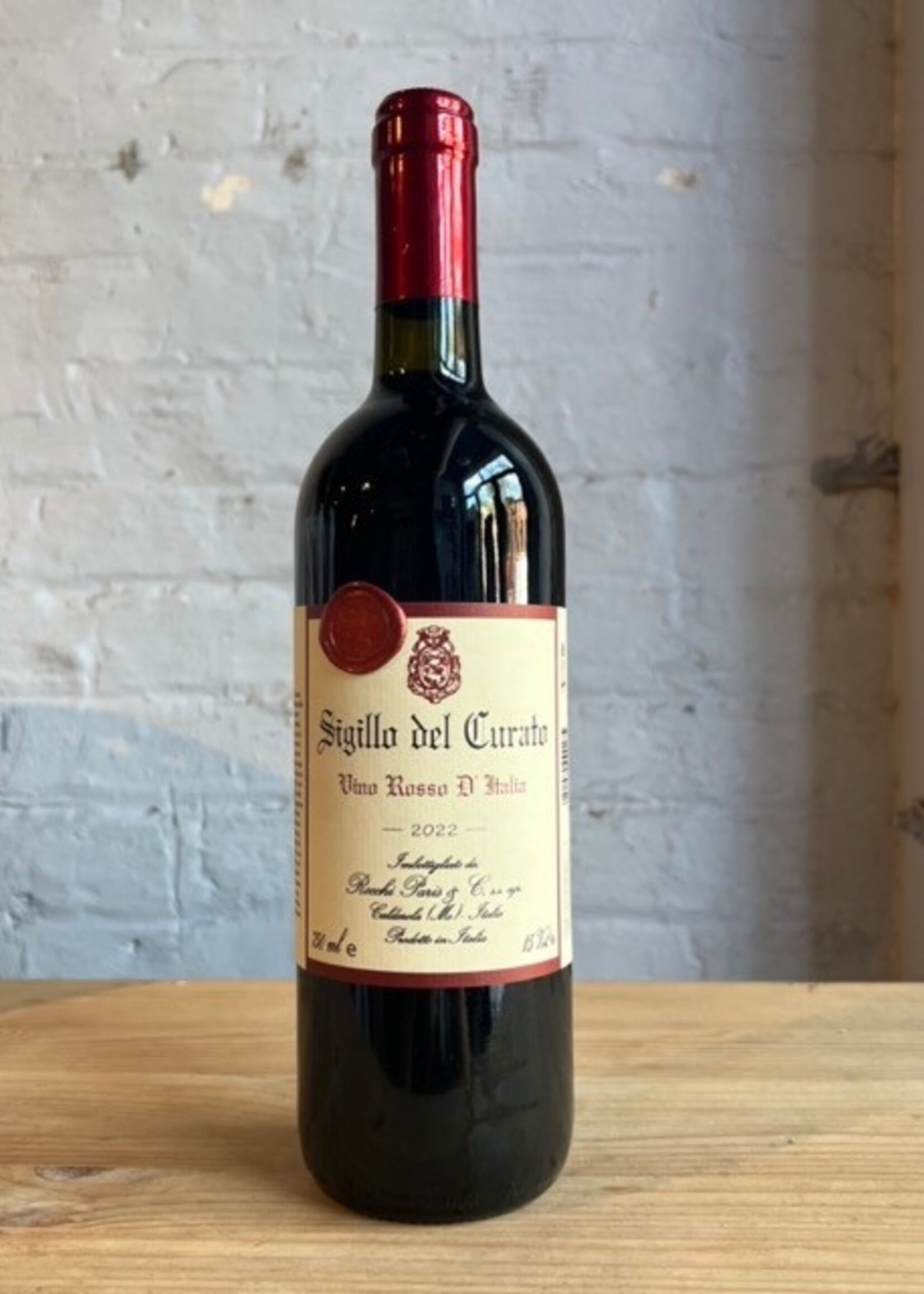 Wine 2022 Paris Rocchi Marche Sigillo del Curato Vono Rosso - Caldarola, Marche, Italy (750ml)