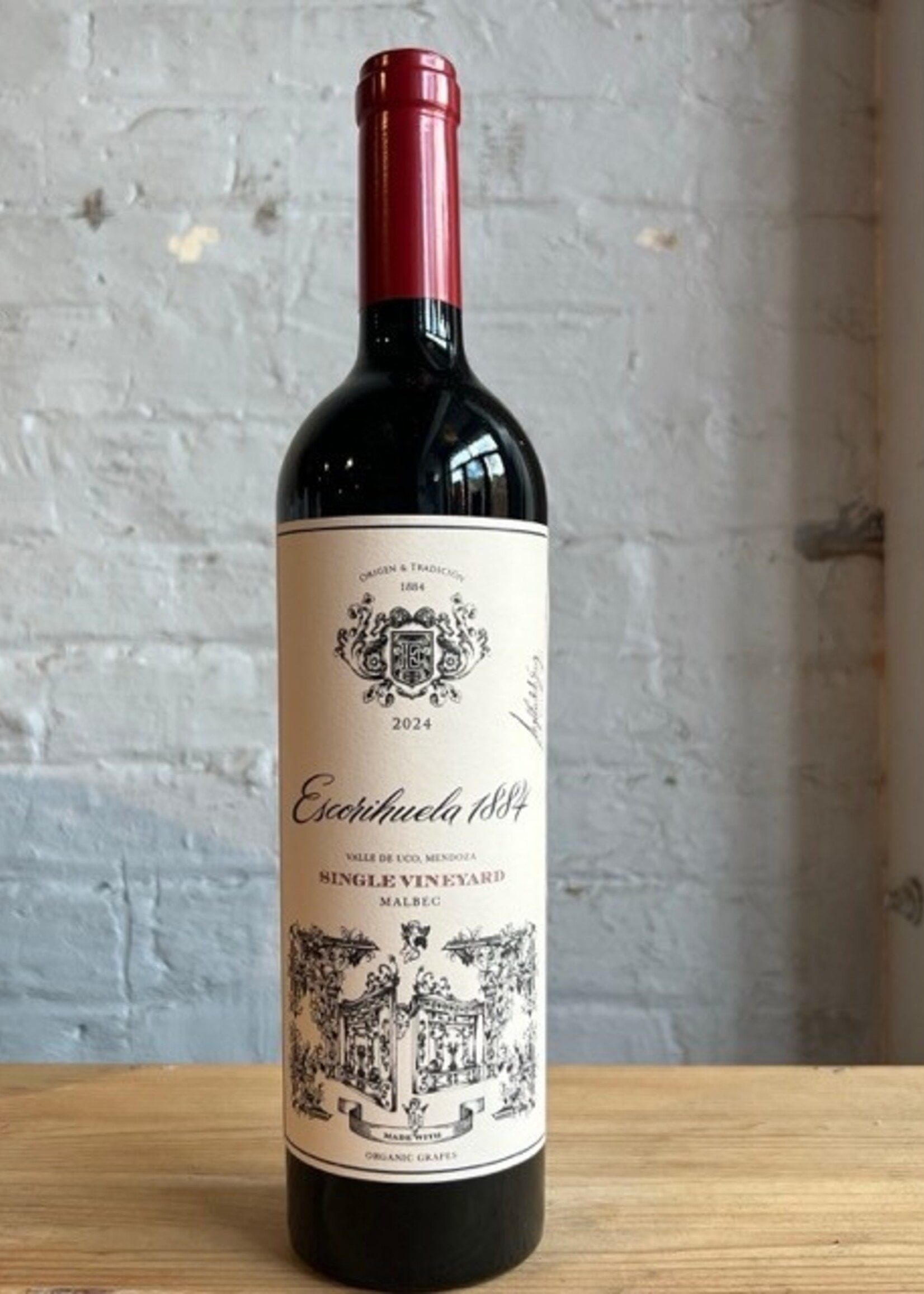 Wine 2024 Escorihuela 1884 Single Vineyard Malbec - Valle de Uco, Argentina (750ml)