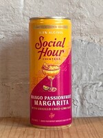 Social Hour Mango Passionfruit Margarita with Guajillo Chile Lime Salt - Brooklyn, NY (250ml)