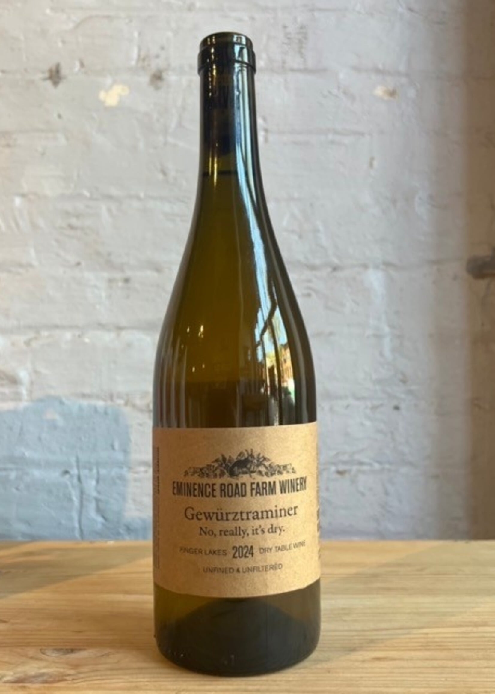 Wine 2024 Eminence Road Farm Winery Gewurztraminer "No Really, it's Dry" - Long Eddy, New York (750ml)
