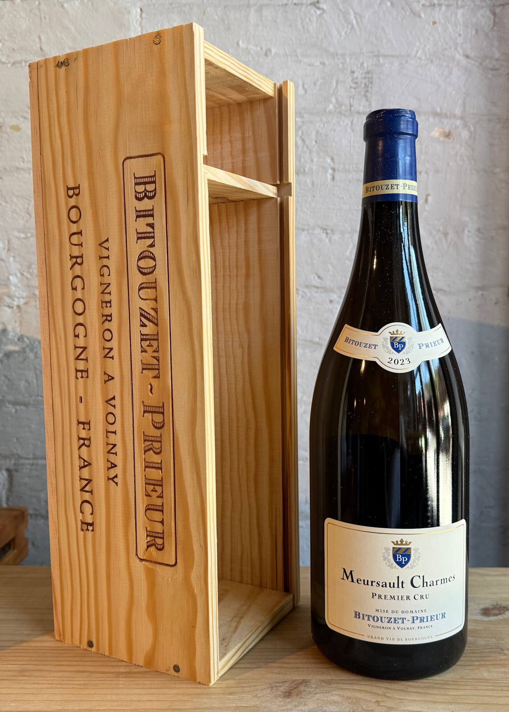 Wine 2023 Domaine Bitouzet-Prieur Meursault Charmes 1er Cru - Burgundy, France (1.5Ltr Magnum)