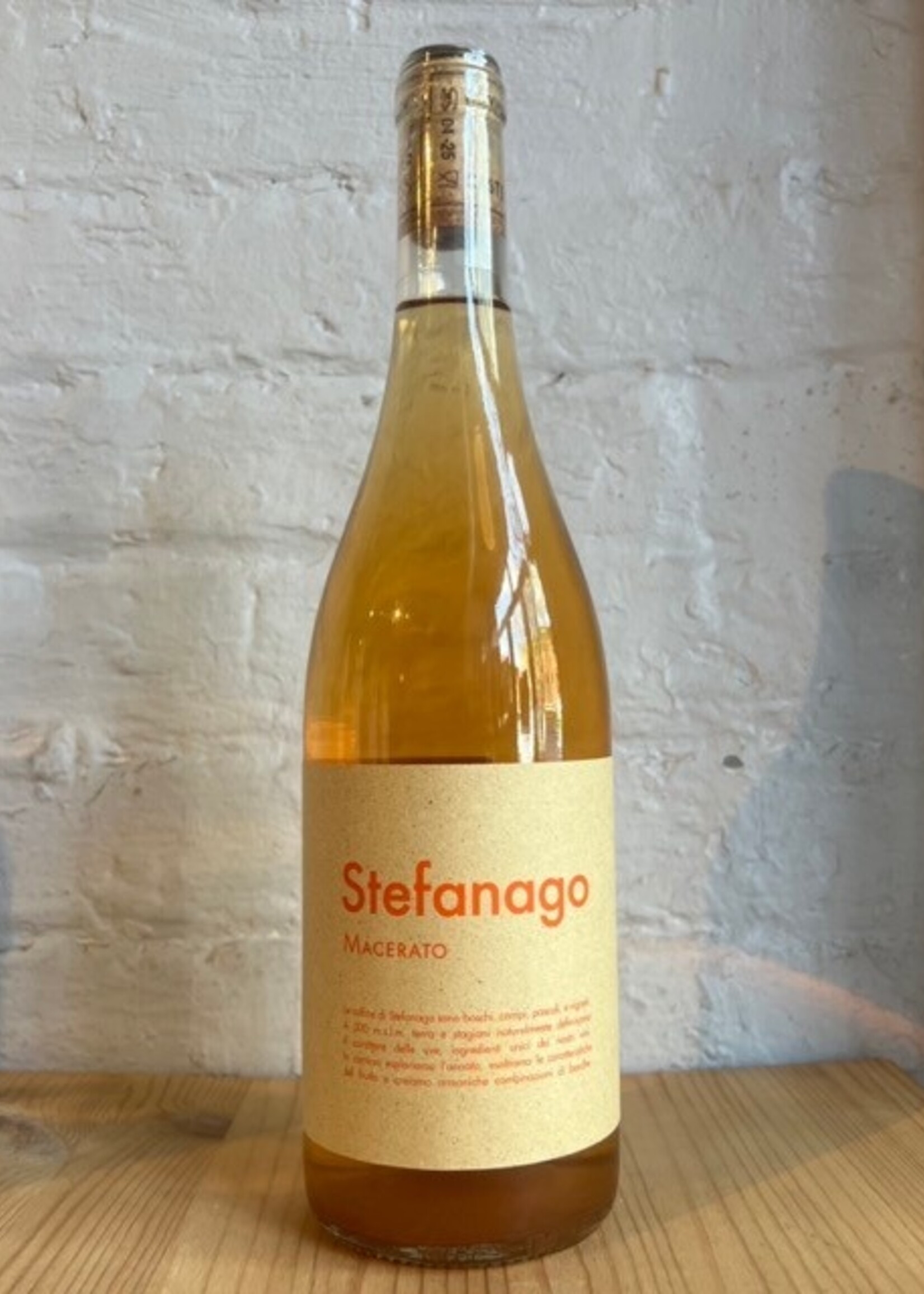 Wine 2024 Stefanago Pinot Grigio Macerato - Pavia, Lombardy, Italy (750ml)