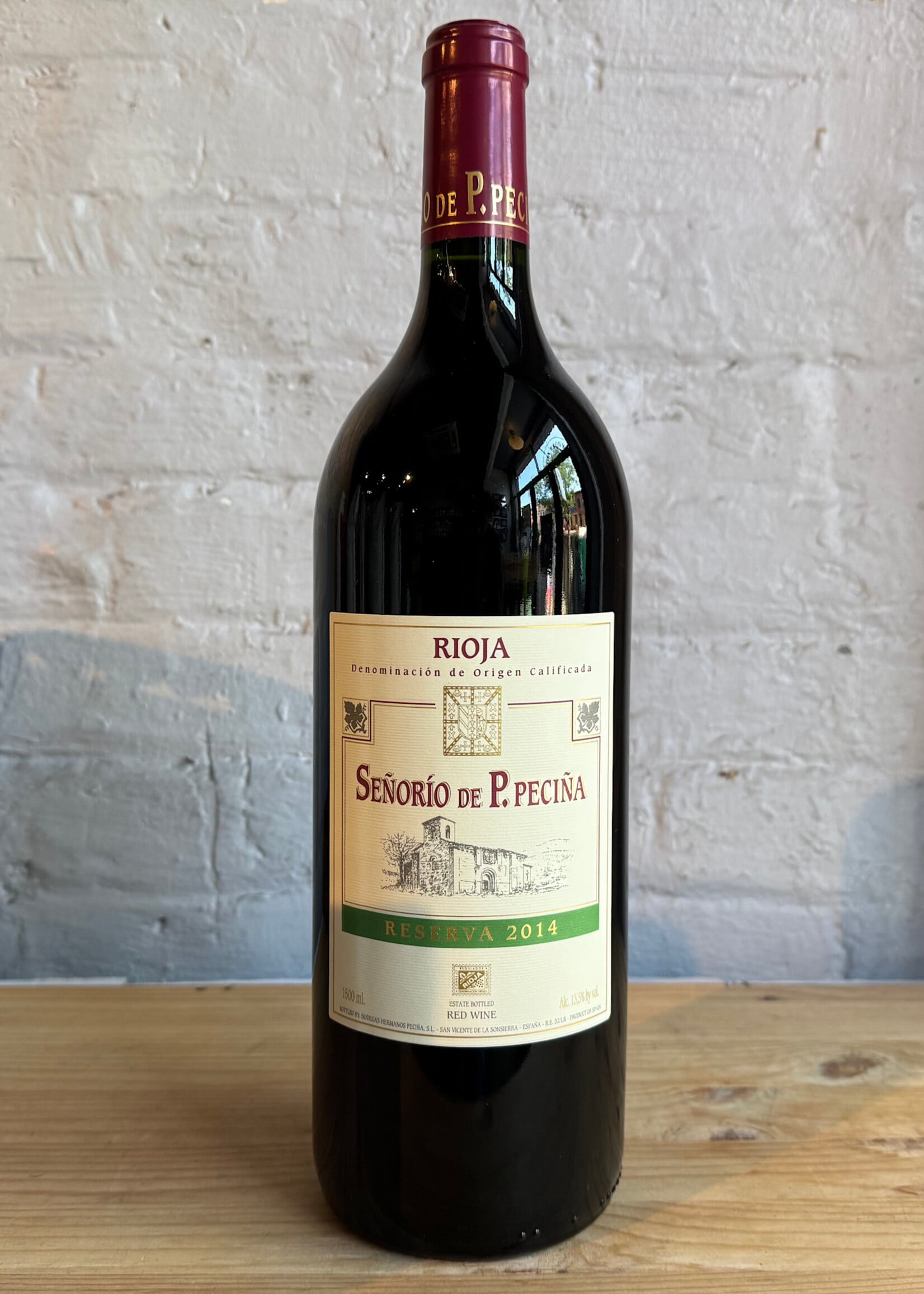 Wine 2014 Bodegas Hermanos Señorío de P. Peciña Reserva - Rioja, Spain (1.5ltr Magnum)