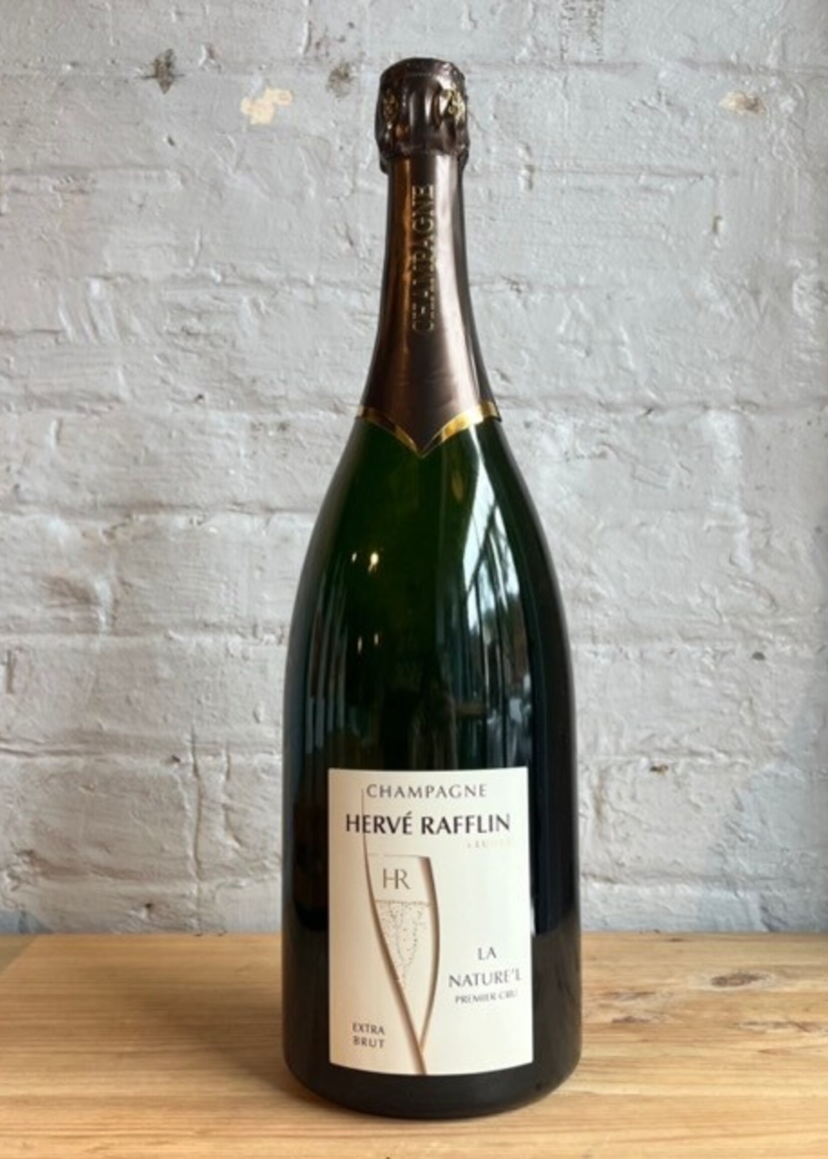 Wine NV Herve Rafflin La Nature'L 1er Cru Extra Brut - Champagne, France (1.5ltr Magnum)