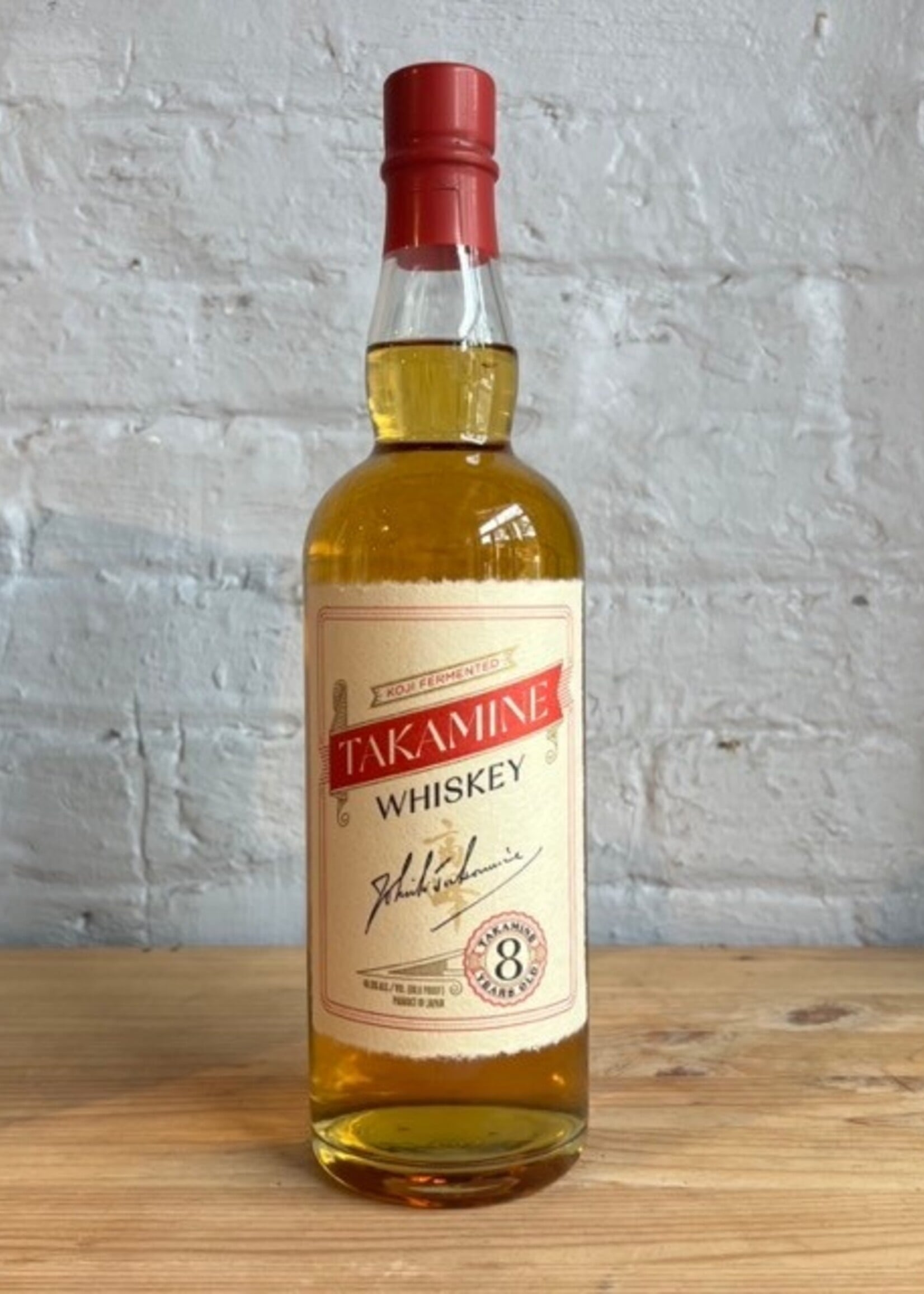 Shinozaki Distillery Takamine 8yr Koji Whiskey - Azakura, Fukuoka, Japan (750ml)
