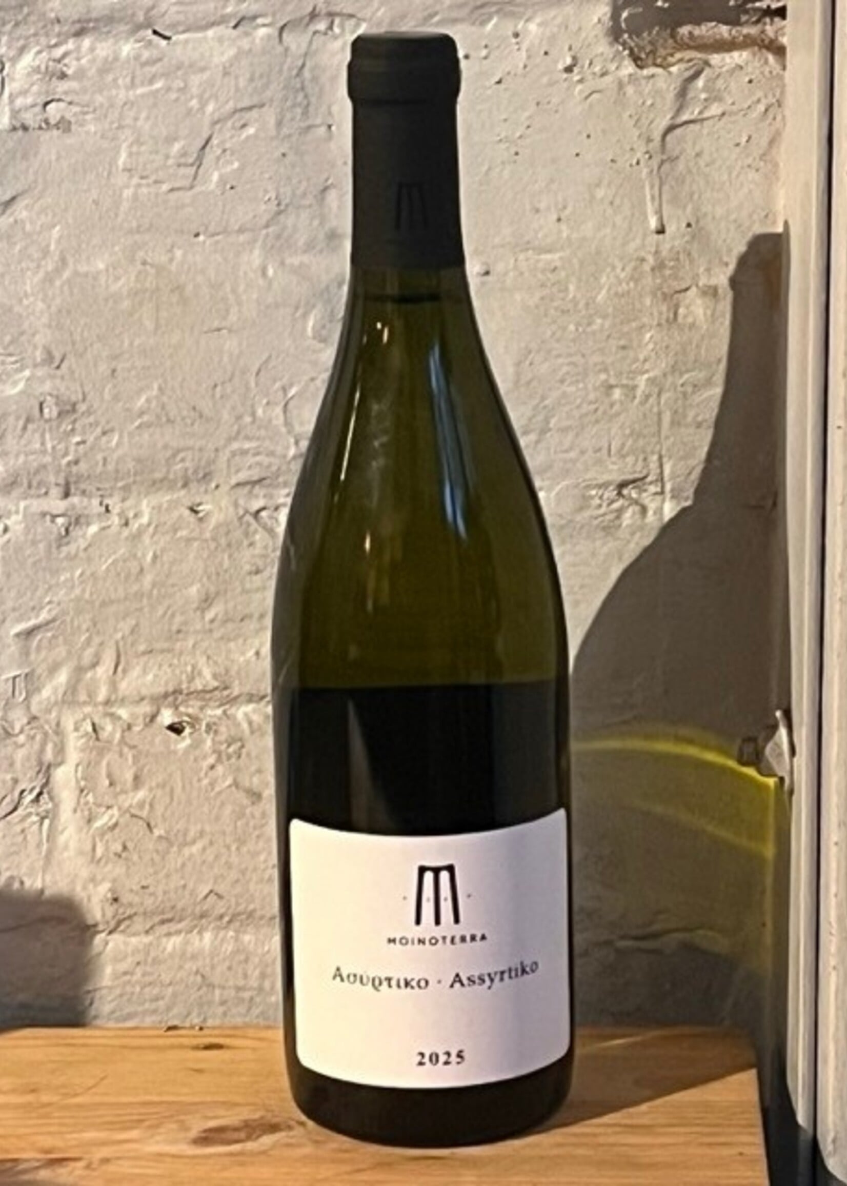 Wine 2025 Moinoterra Winery Assyrtiko - Crete, Greece (750ml)