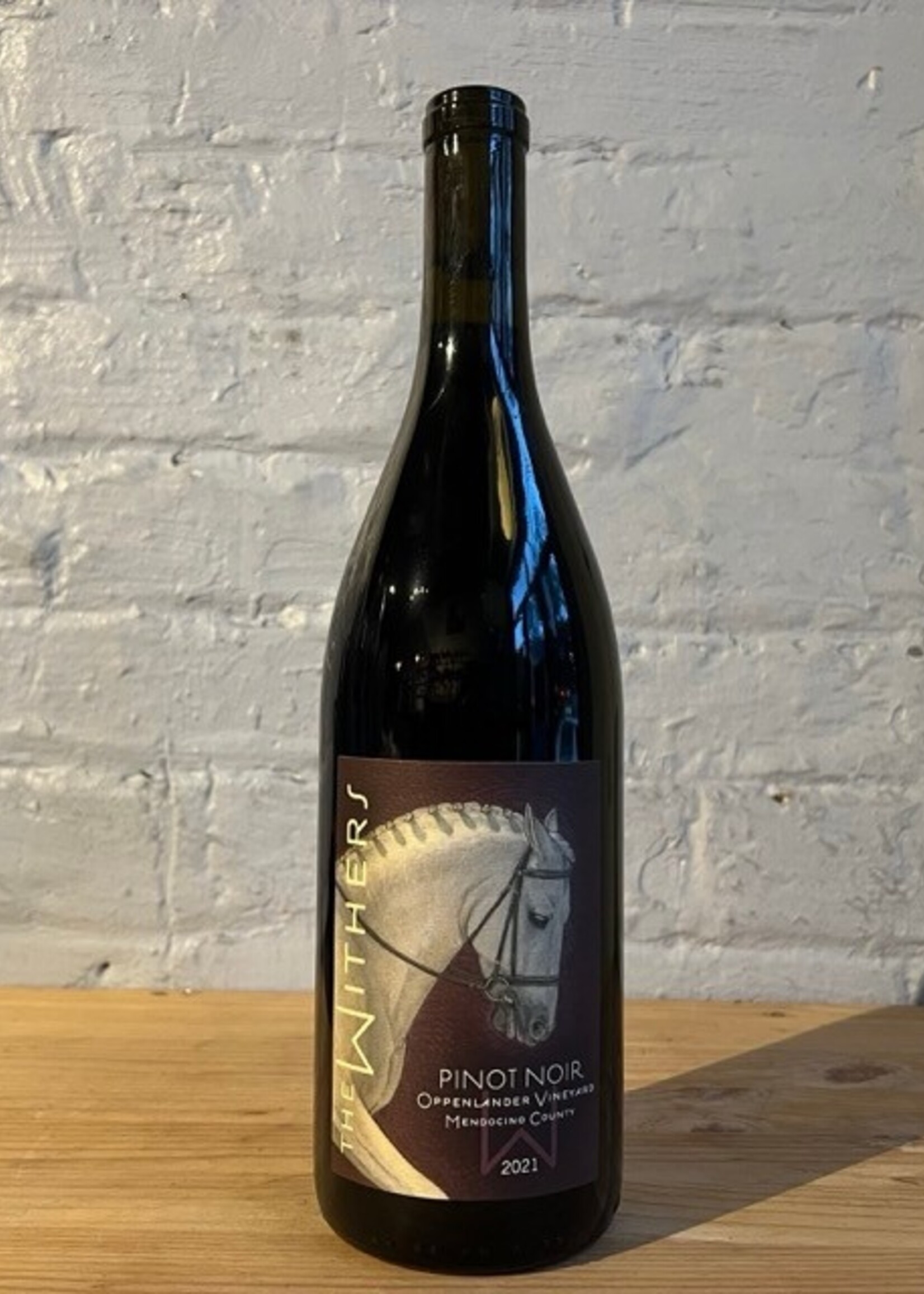 Wine 2021 The Withers Oppenlander Pinot Noir - Mendocino, California (750ml)