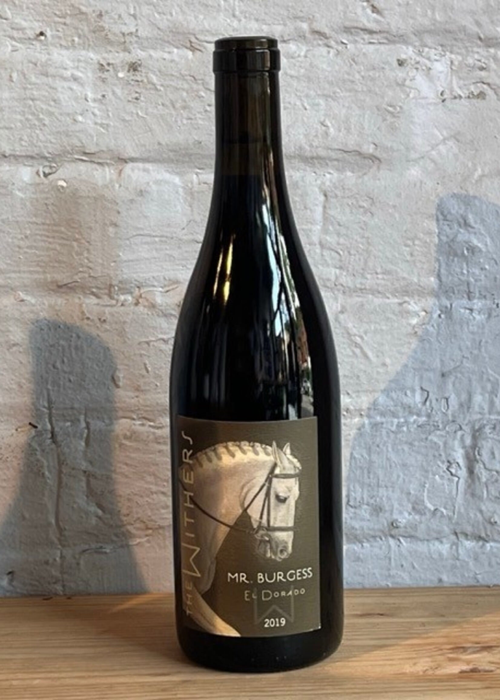 Wine 2019 The Withers Mr. Burgess El Dorado Vyd Syrah  - Sierra Foothills, California (750ml)