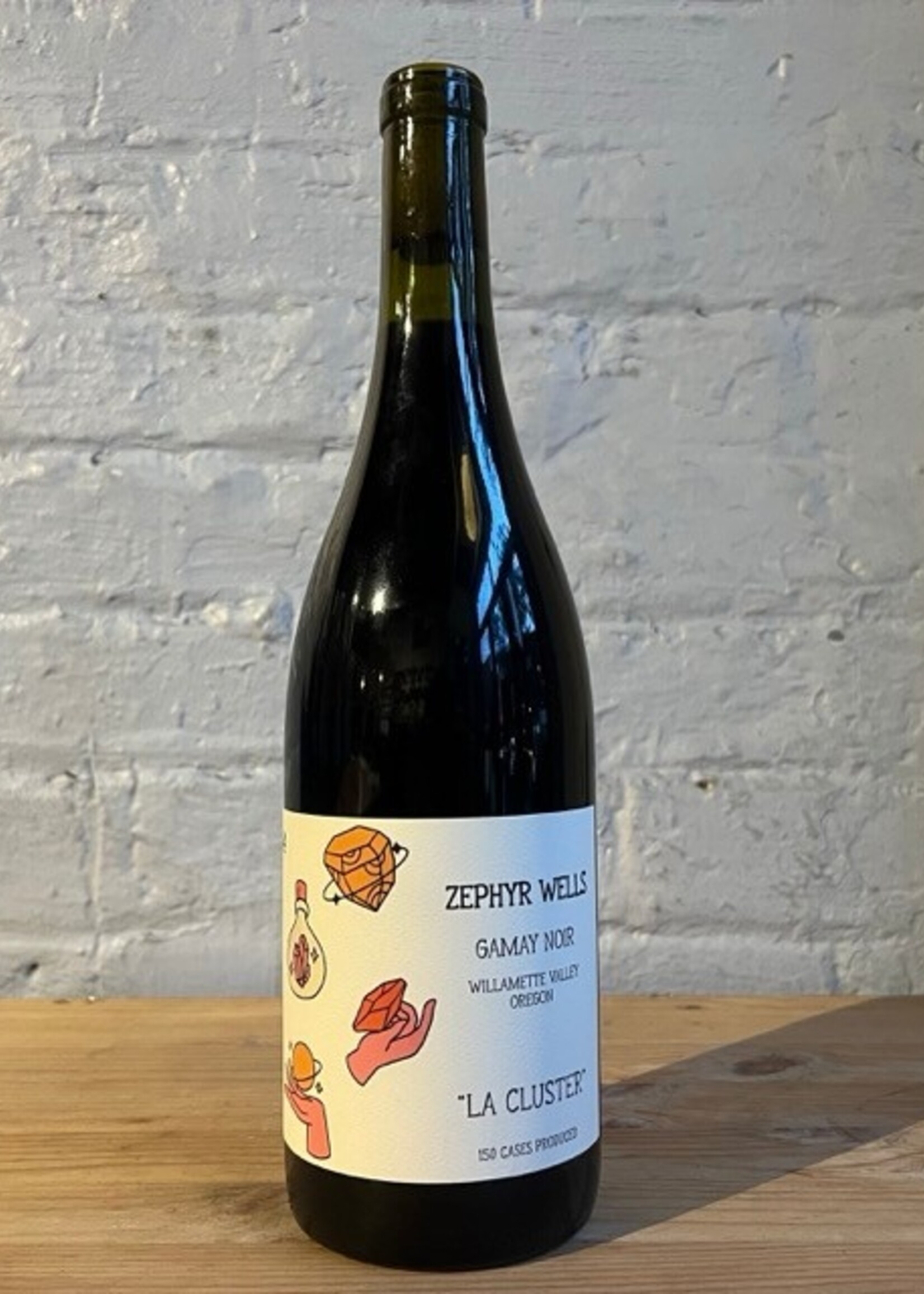 Wine 2024 Zephyr Wells La Cluster Gamay Noir - Willamette Valley, Oregon (750ml)