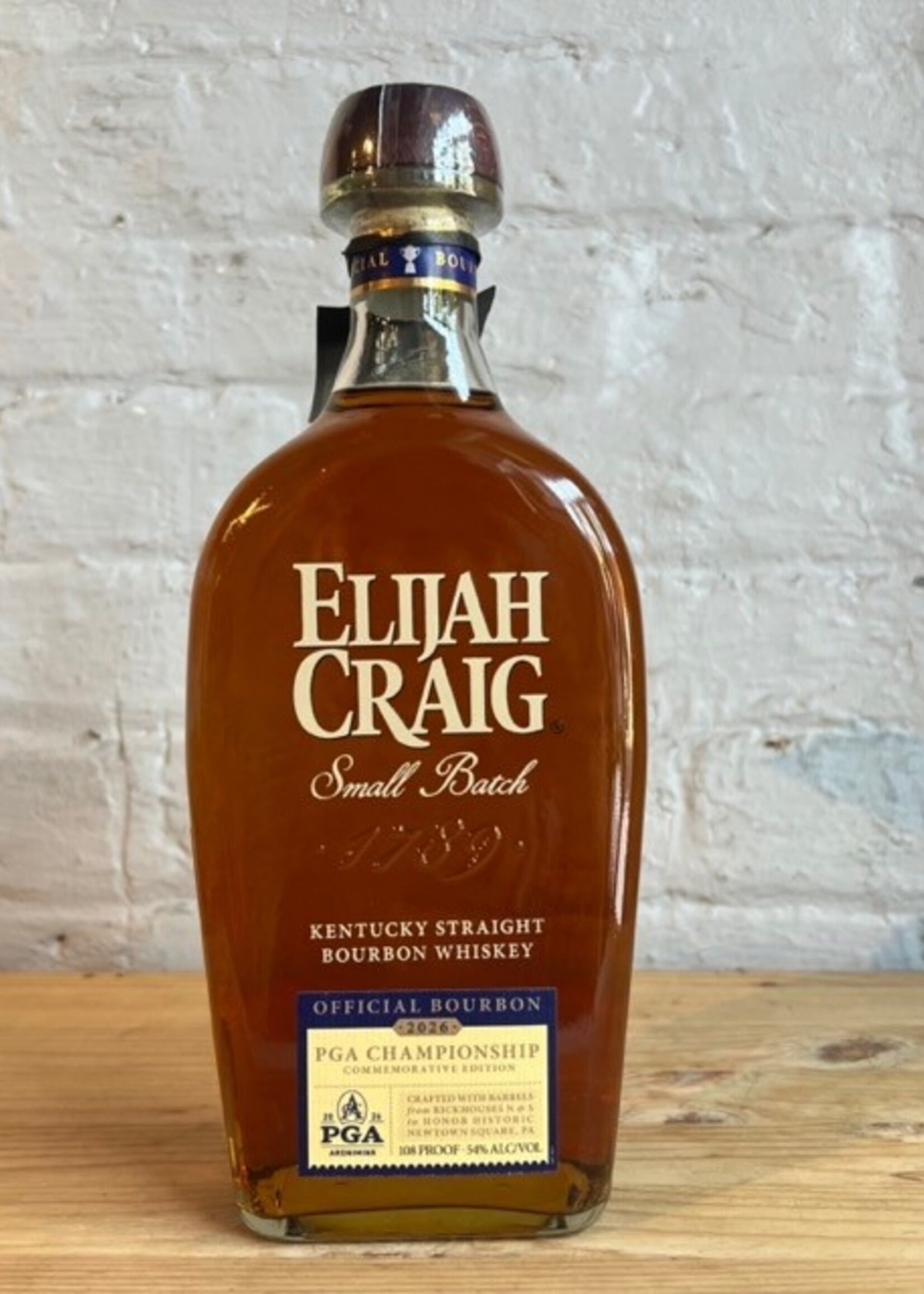 Elijah Craig 2026 PGA Championship 8yr 108 proof Straight Bourbon Whiskey  - Bardstown, KY (750ml)