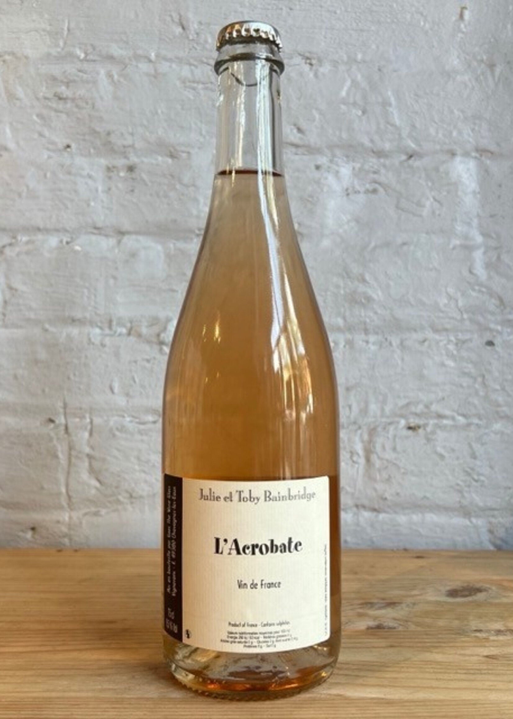 Wine 2025 Julie & Toby Bainbridge Cuvee l'Acrobate - Loire Valley, France (750ml)