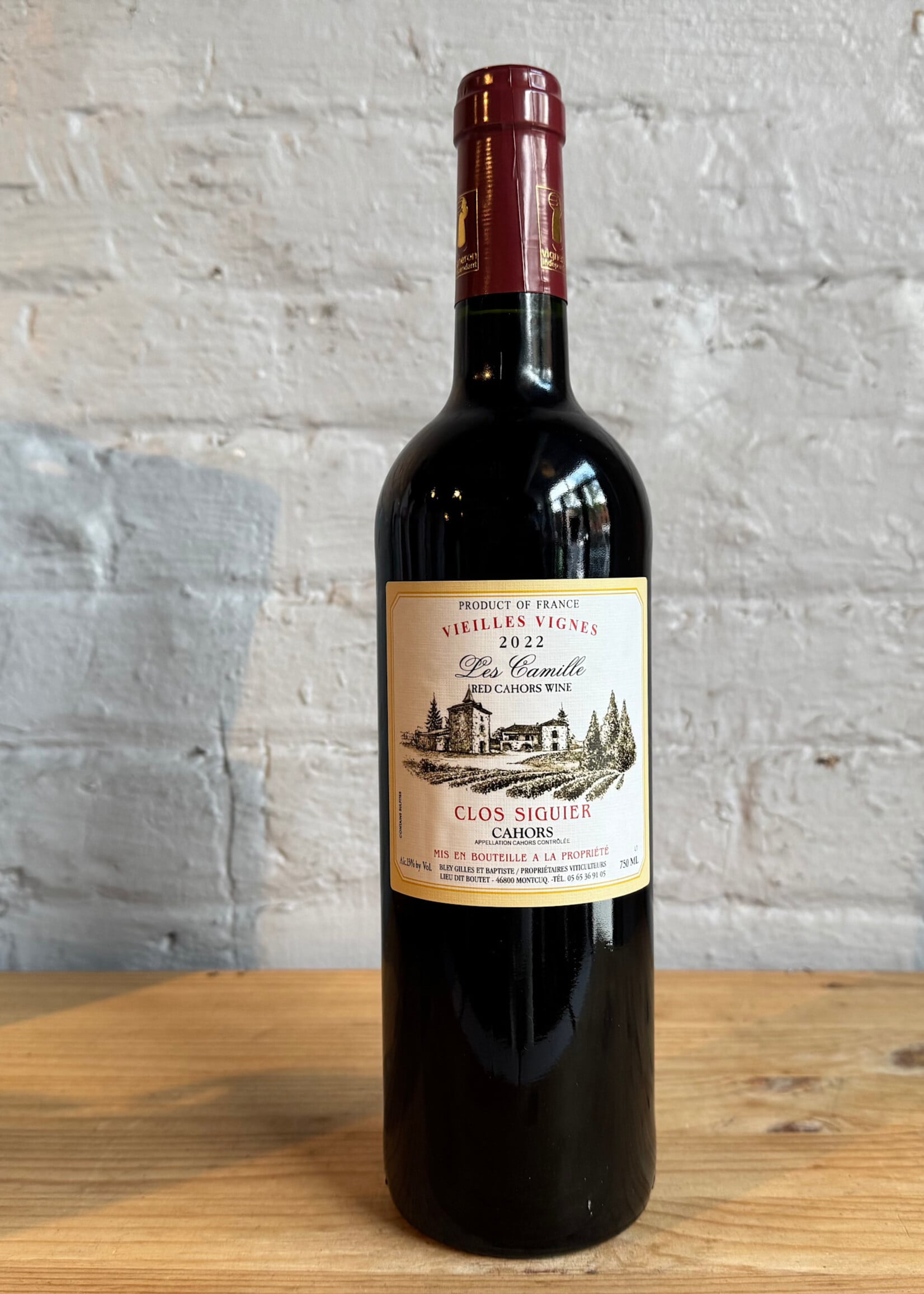 Wine 2022 Clos Siguier Cahors Vielles Vignes 'Les Camilles' - South West France, France (750ml)