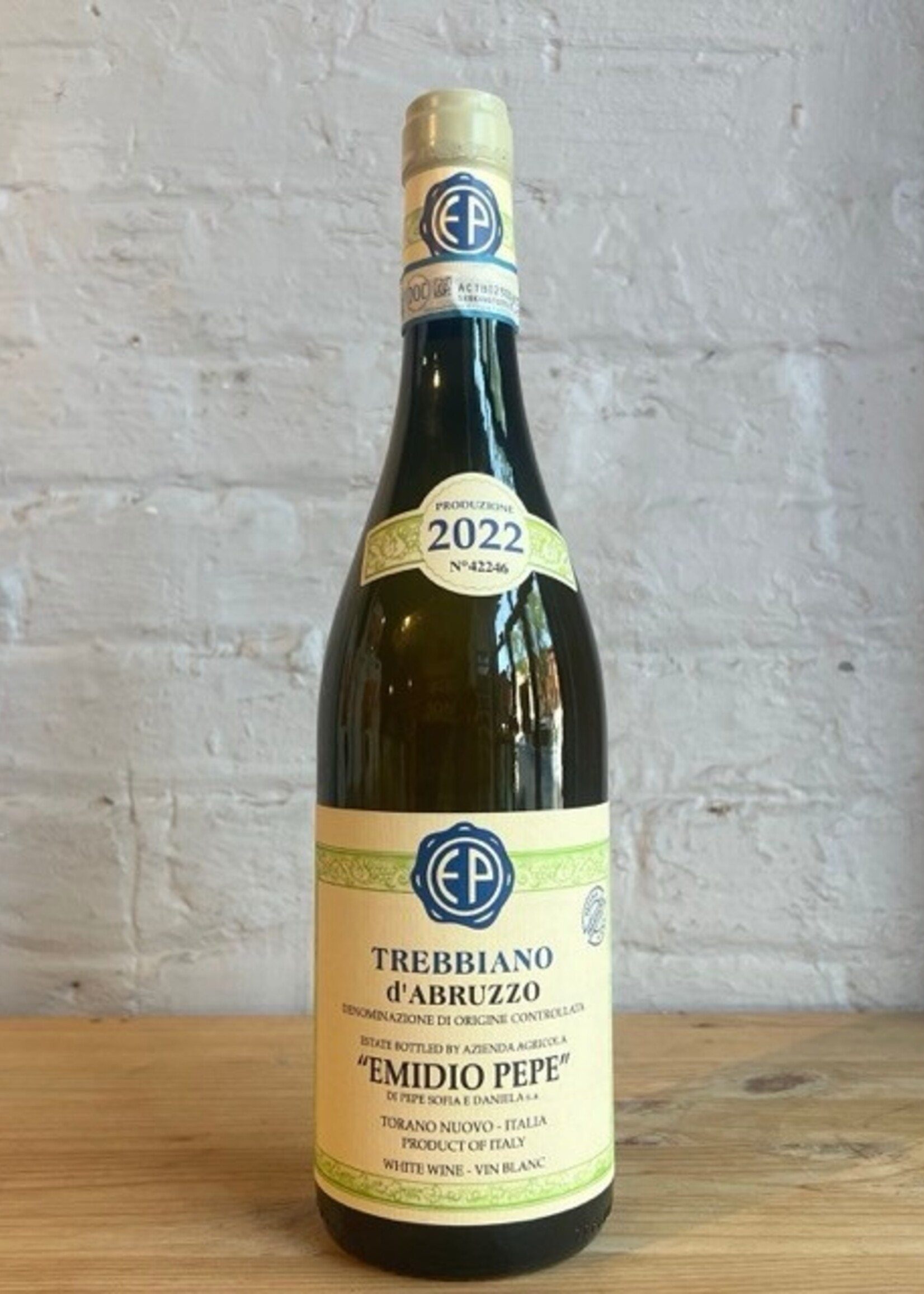 Wine 2022 Emidio Pepe Trebbiano - Abruzzo, Italy (750ml)
