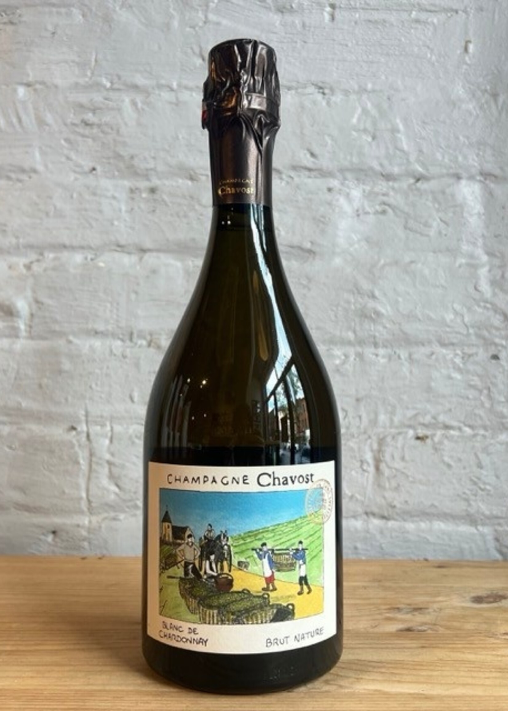 Wine NV Chavost Blanc de Chardonnay Brut Nature (base 2023) - Champagne, France (750ml)
