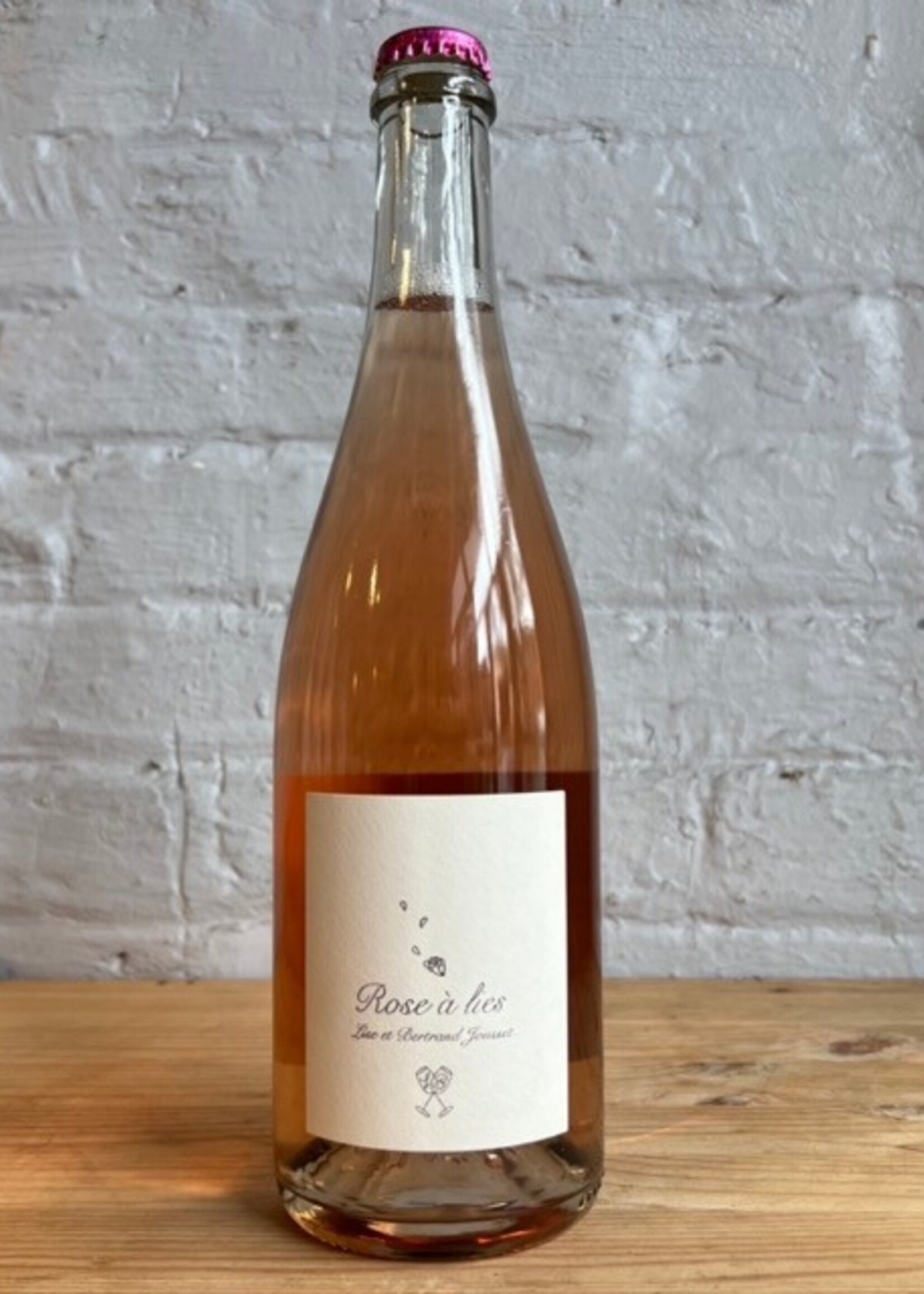 Wine 2025 Domaine Lise et Bertrand Jousset Rose à Lies Pet Nat - Loire Valley, France (750ml)