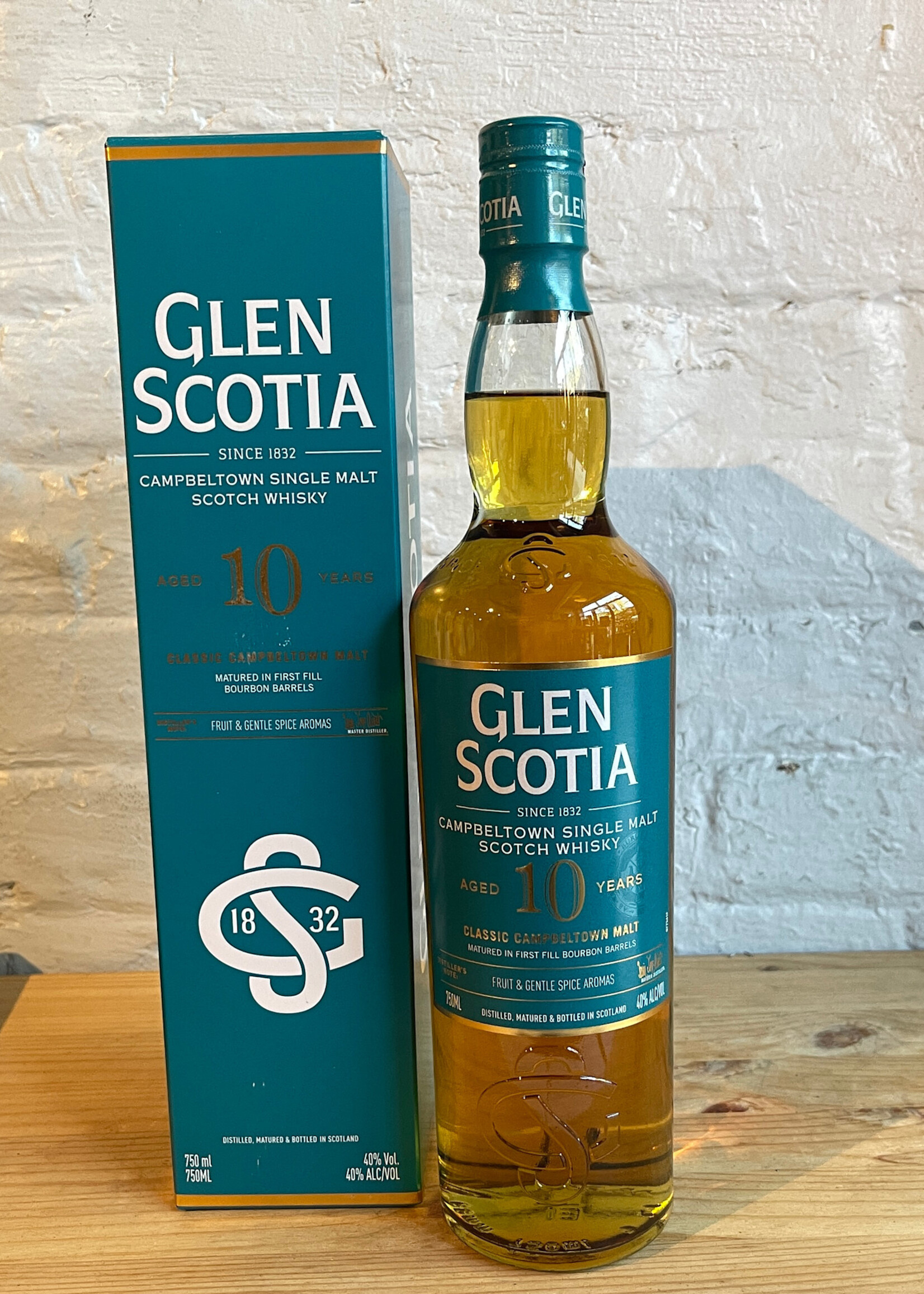 Glen Scotia 10yr Single Malt Scotch Whisky - Campbelton, Scotland (750ml)