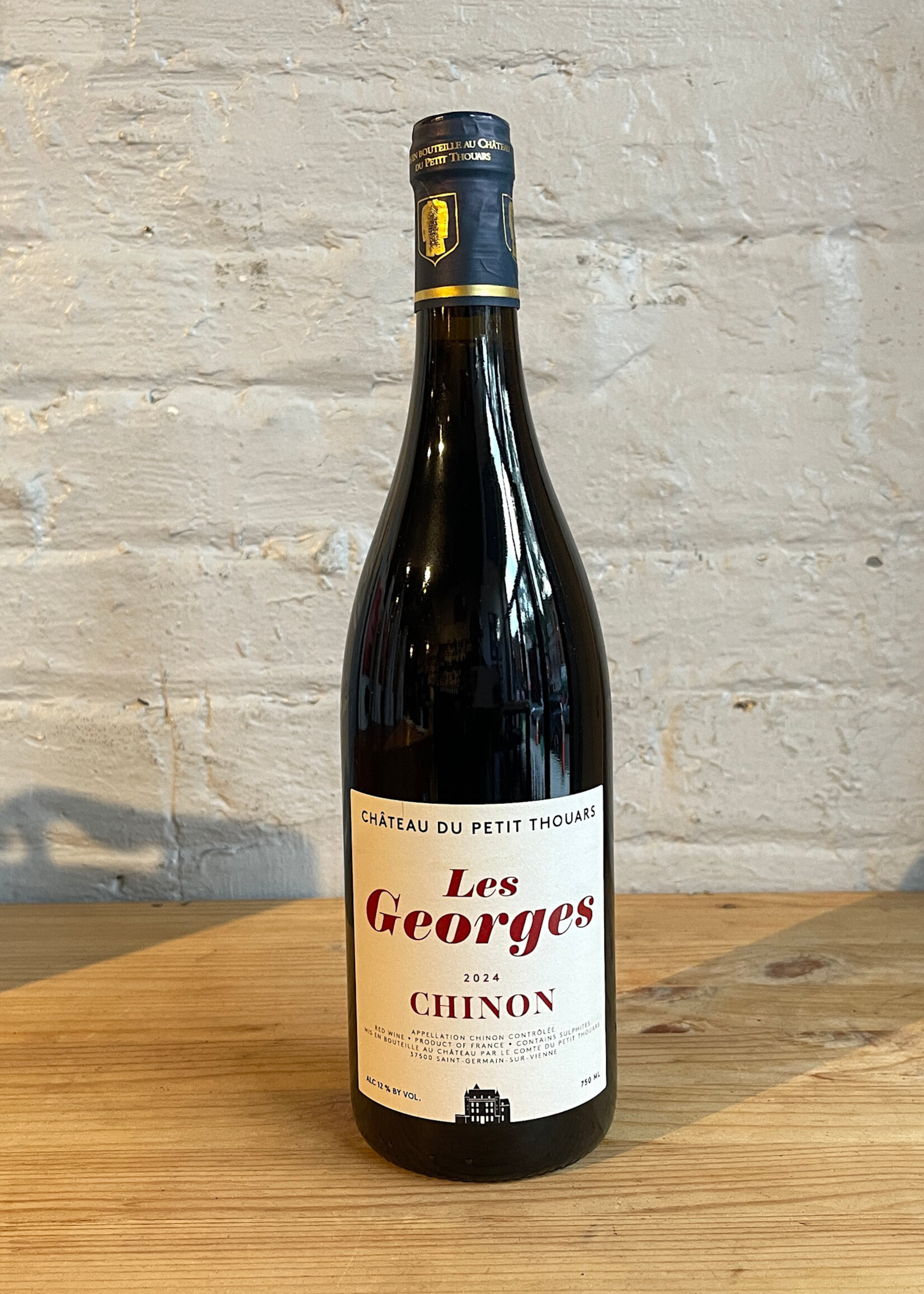 Wine 2024 Chateau du Petit Thouars Les Georges Chinon - Loire Valley, France (750ml)