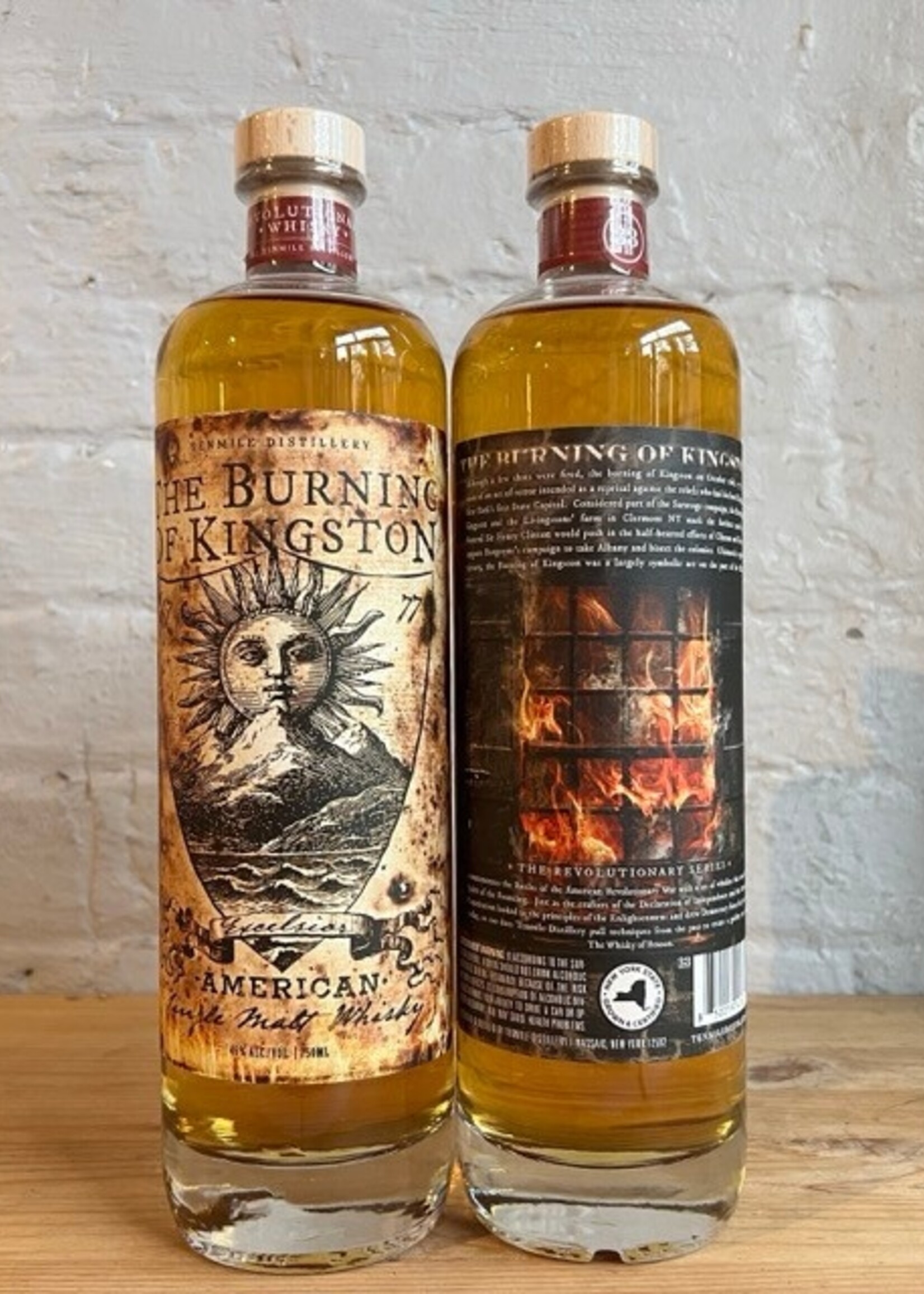 Tenmile Distillery The Burning of Kingston American Single Malt Whiskey - Wassaic, NY (750ml)