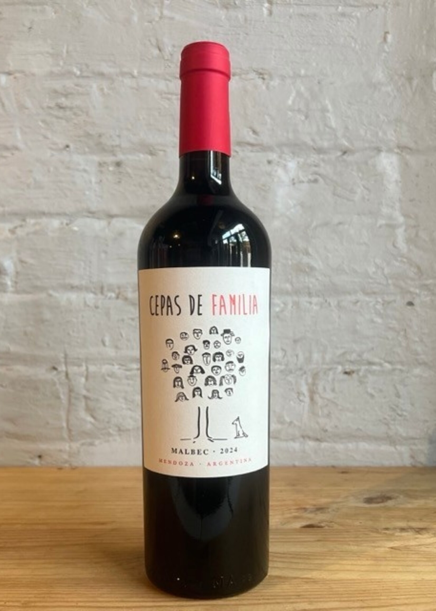 Wine 2024 Cepas de Familia Malbec - Mendoza, Argentina (750ml)