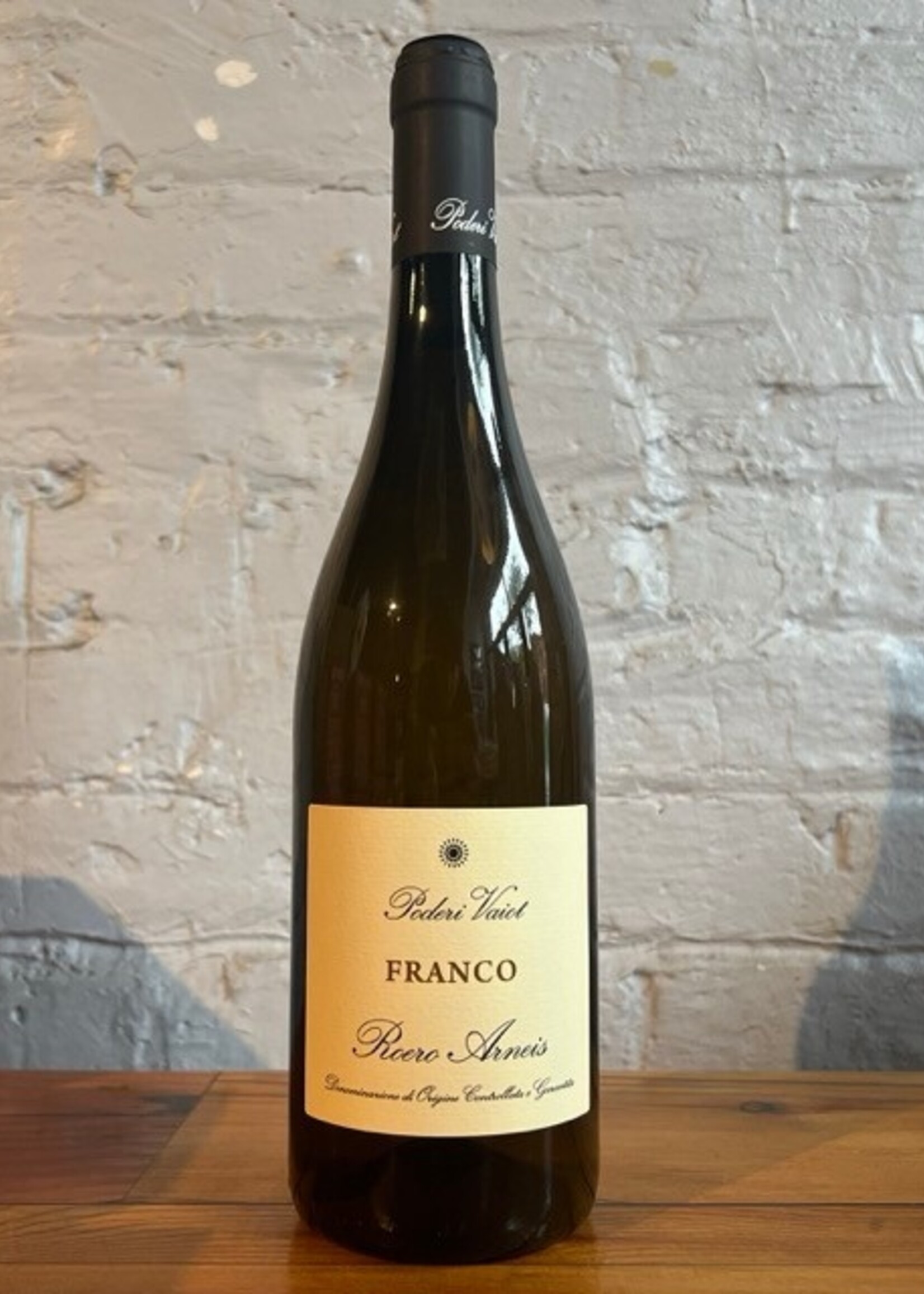 Wine 2025 Poderi Vaiot Roero Arneis Franco - Piedmont, Italy (750ml)