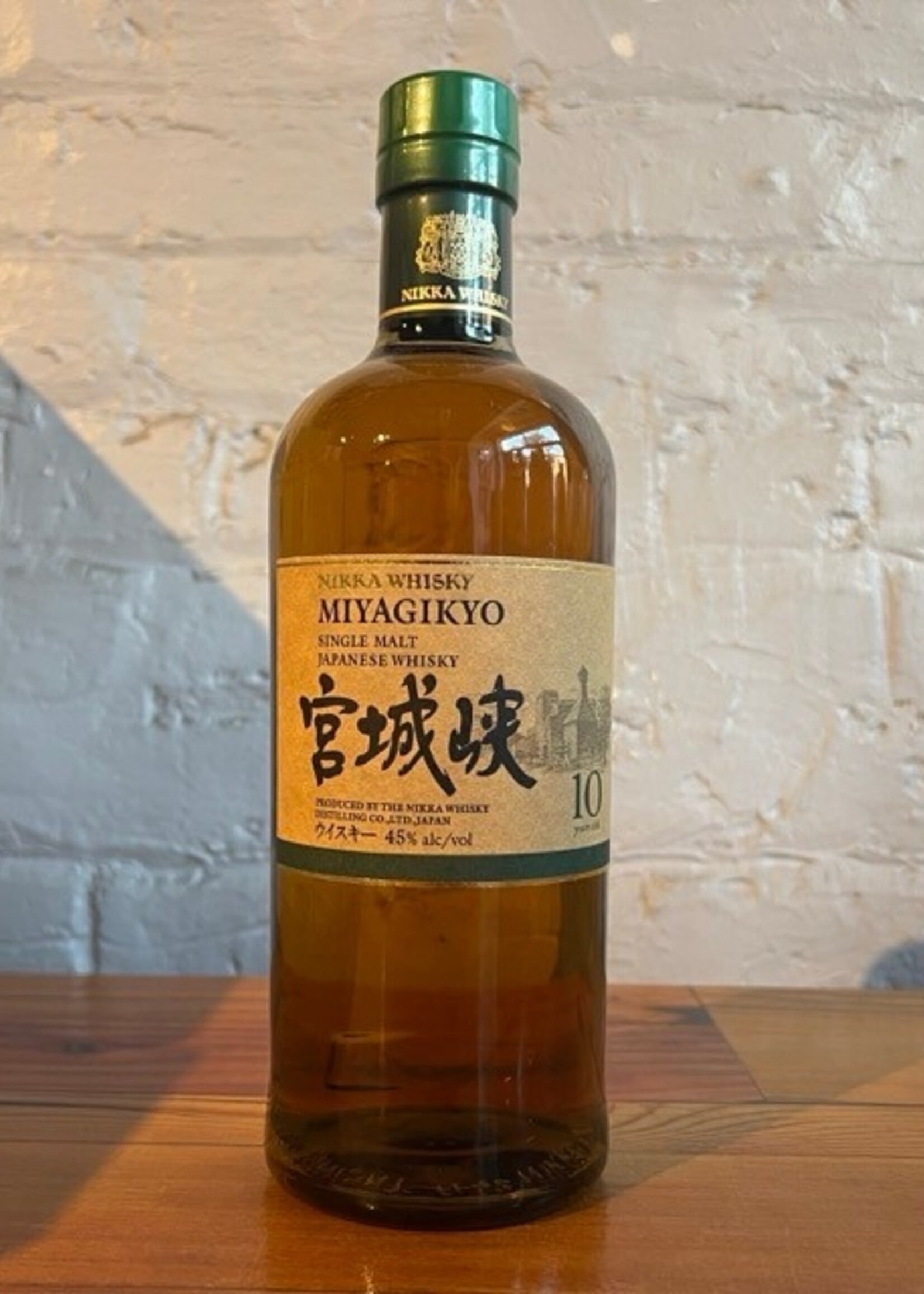 Nikka Miyagikyo 10yr Single Malt Whisky - Hokkaido, Japan (750ml)