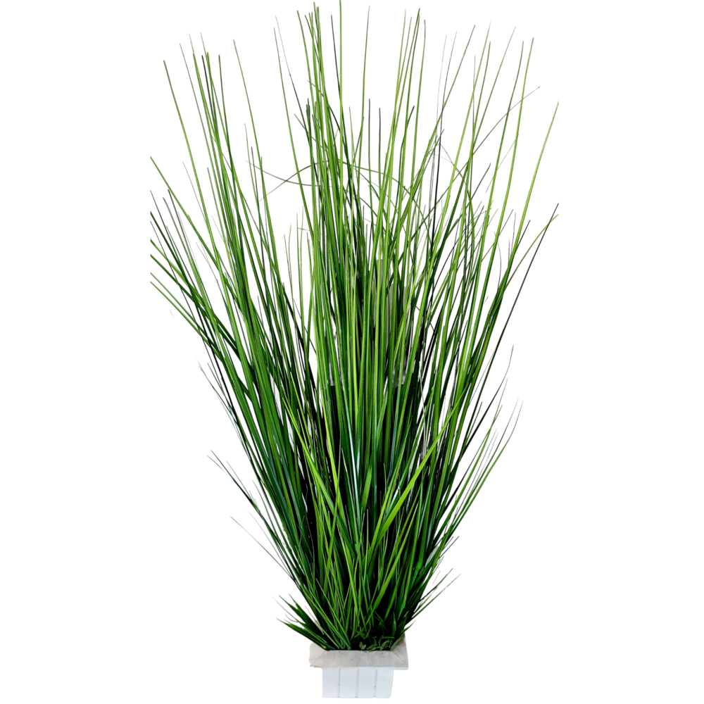 Tall Artificial Grass Plant with Pot
