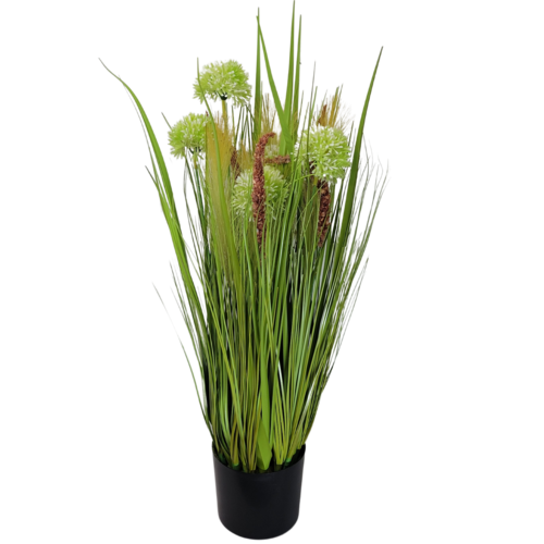 Artificial Potted Grass Plant