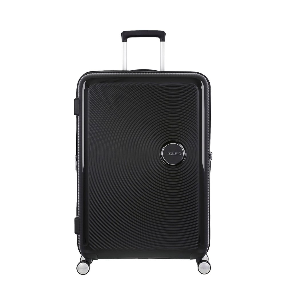 AMERICAN TOURISTER *American Tourister Curio Spinner Medium Luggage/ Colour: Bass Black