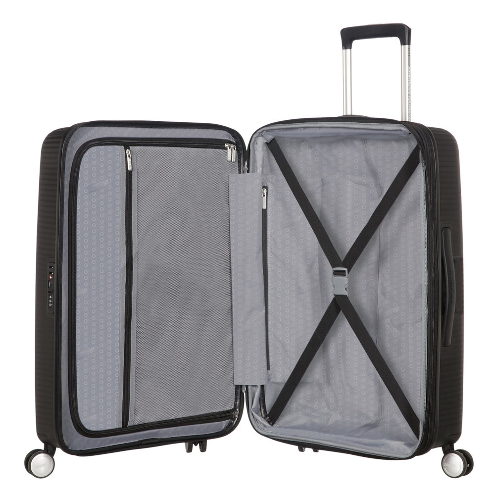 AMERICAN TOURISTER *American Tourister Curio Spinner Large Luggage/ Colour: Bass Black