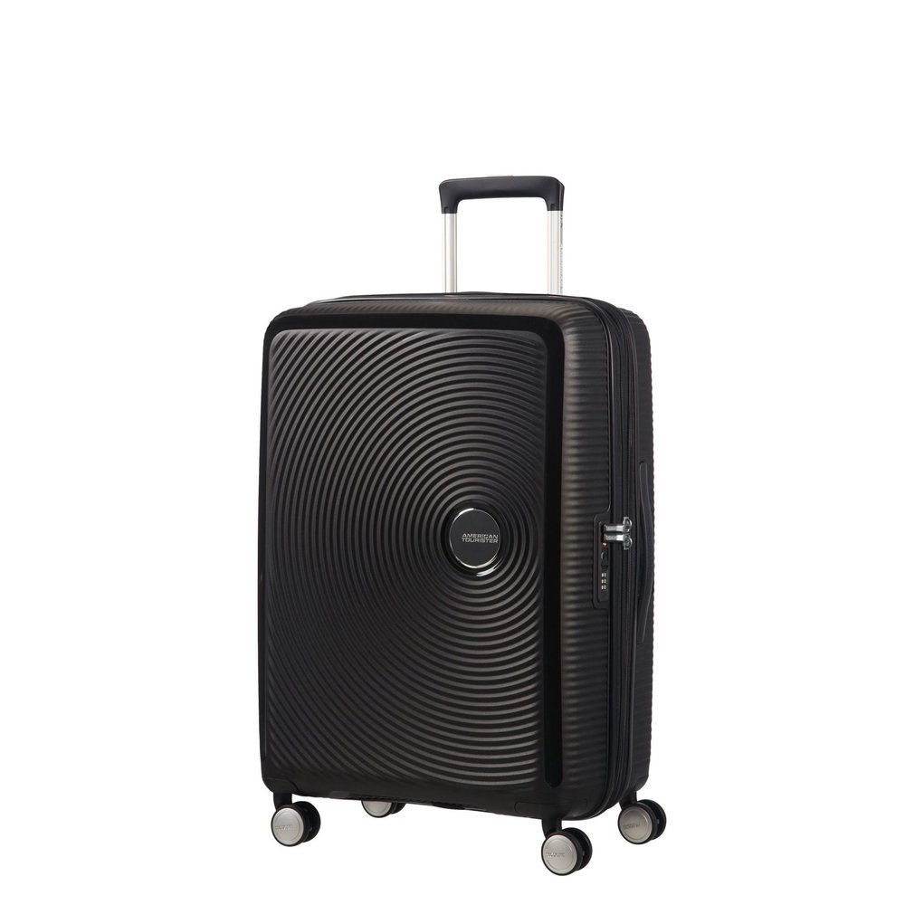 AMERICAN TOURISTER *American Tourister Curio Spinner 3PCS Luggage Set/ Colour: Bass Black
