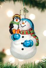 Snowman with Penguin Tail