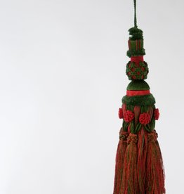 Red/Green Tassel Ornament
