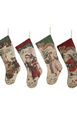 Vintage Santa Stocking