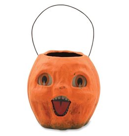 Vintage Pumpkin Bucket - Small