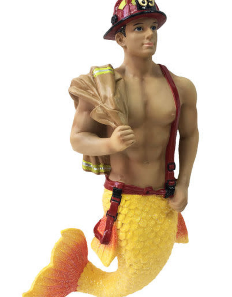 Back Draft Merman Ornament