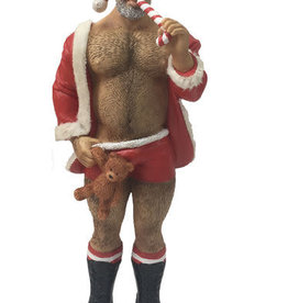 Santa Bear Ornament