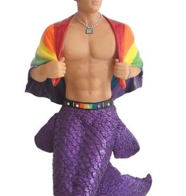 Pride Merman Ornament