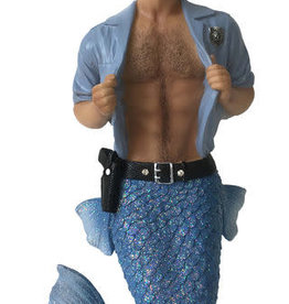 Strip Search Merman Ornament