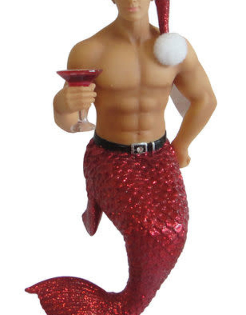 Jingle Merman Ornament