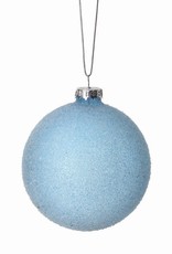 3" Micro Beaded Opaque Glass Ball Ornament
