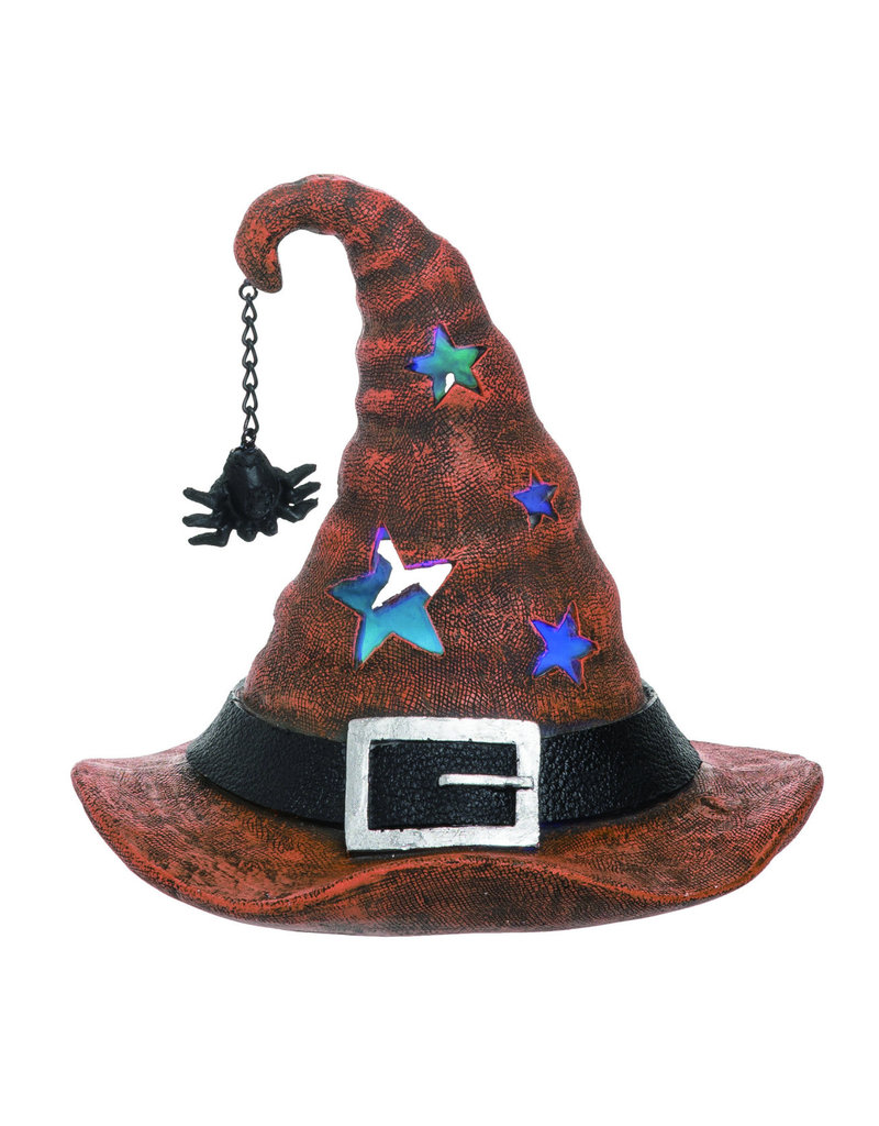 Small Resin Light Up Witch Hat