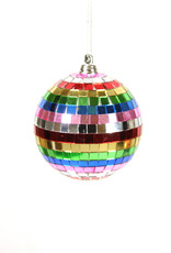 SPECTRUM MIRROR BALL ORN - LG