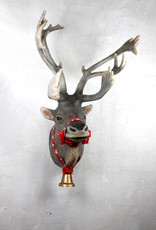 NORDIC REINDEER MOUNT-GREY