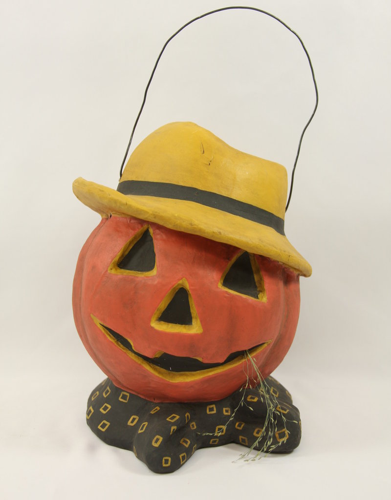 PUMPKIN SCARECROW CANDY BUCKET