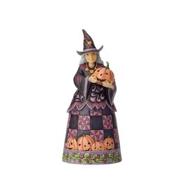 Jim Shore - Halloween Witch with Pumpkin