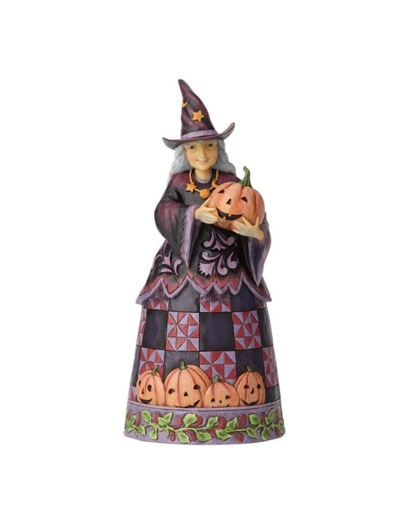 Jim Shore - Halloween Witch with Pumpkin